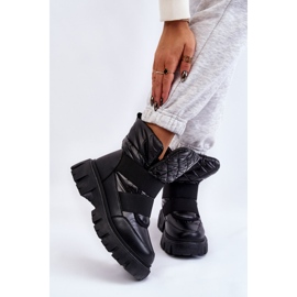 Bottes pour femmes avec réchauffement noir Feritos 1