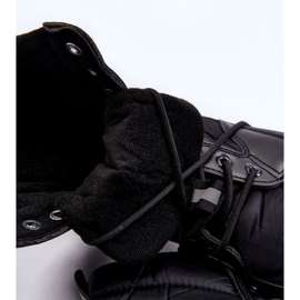 PA1 Bottes pour femmes à lacets chauffants Noir Ariadna le noir 9
