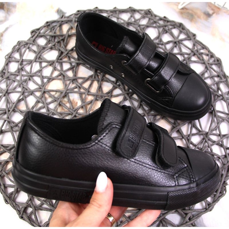 Baskets à scratch Big Star Jr KK374054 le noir 1