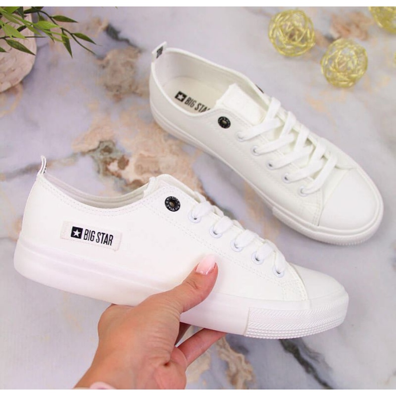 Baskets Big Star W KK274010 blanc 1