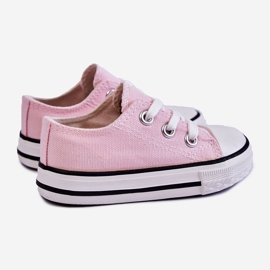 Baskets Classiques Roses Filemon Enfant 2