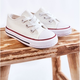 Baskets classiques Filemon blanches pour enfants 7