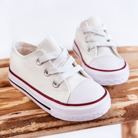 Baskets classiques Filemon blanches pour enfants 10