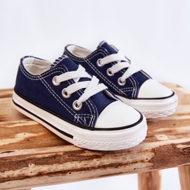 Baskets Classiques Enfant Filemon Bleu Marine 4