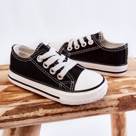 Baskets classiques noires Filemon pour enfants le noir 4