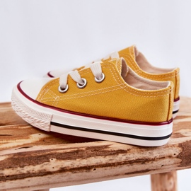 Baskets classiques jaunes Filemon pour enfants 7