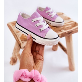 Baskets classiques pour enfants Violet Filemon 10