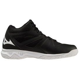 Chaussures de volley-ball Mizuno Thunder Blade 3 Mid V1GA217501 le noir le noir 1