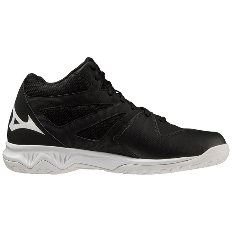 Chaussures de volley-ball Mizuno Thunder Blade 3 Mid V1GA217501 noir noir 1