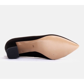 Marco Shoes Escarpins en daim le noir 6