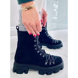 BM Bottes de travail à lacets Conor Black le noir 1