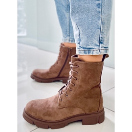 BM Travailleurs à lacets Turner Khaki brun 1