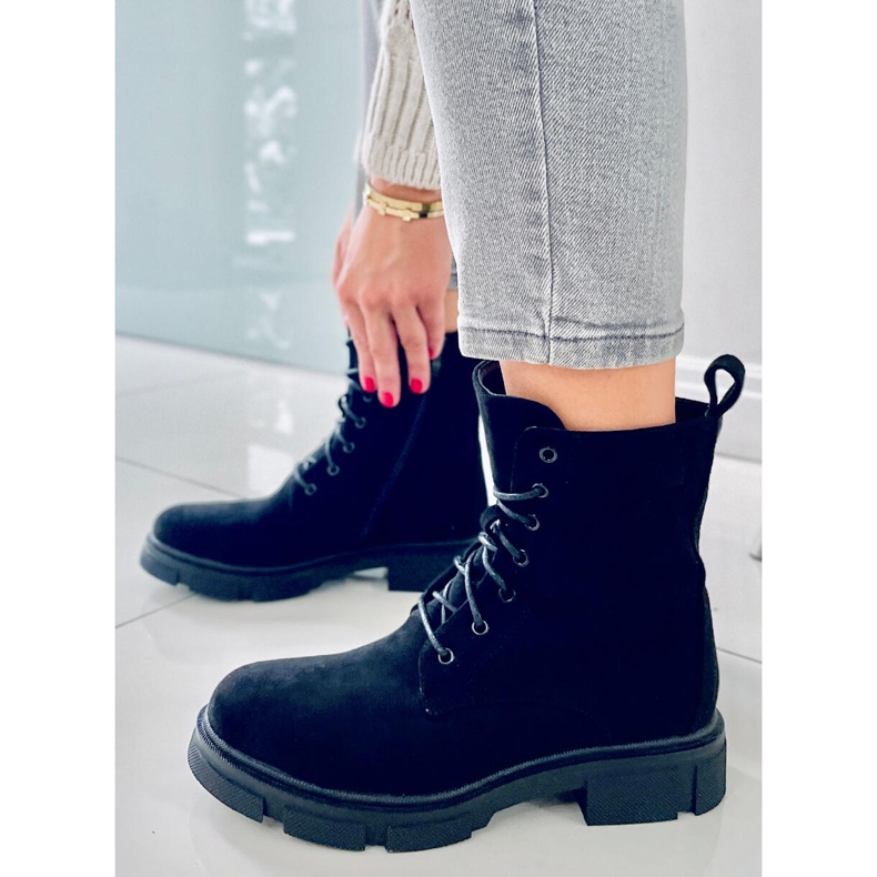 BM Travailleurs à lacets Turner Black noir 1