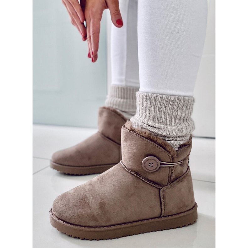 BM Bottes de neige femme Arnette Kaki beige 2 BM Bottes de neige femme Arnette Kaki beige 2