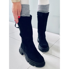 BM Bottines plates femme Slade Noir le noir 2