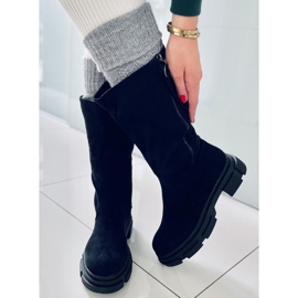 BM Bottines plates femme Slade Noir le noir 4