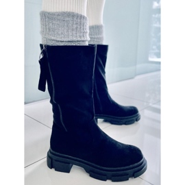 BM Bottines plates femme Slade Noir le noir 1