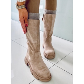 PA1 Bottines plates femme Slade Brown beige 2 PA1 Bottines plates femme Slade Brown beige 2