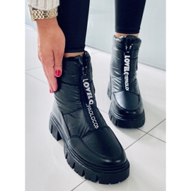PA1 Bottes de neige femme Wells Black noir 2
