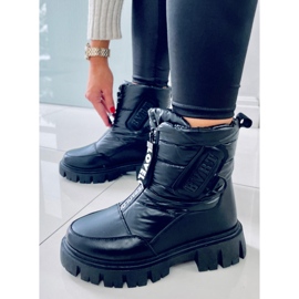 PA1 Bottes de neige femme Wells Black noir 1