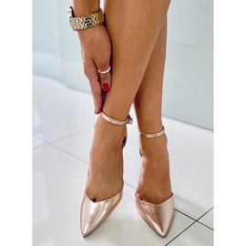 PA1 Escarpins métallisés femme Christa Champagne d'or 2