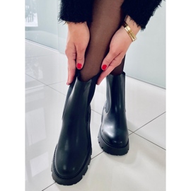 BM Bottines Chelsea montantes de Rumer Black noir 1