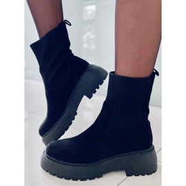 PA1 Winters Bottines élastiques noires 1