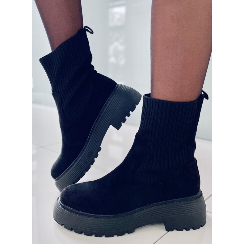 PA1 Winters Bottines élastiques noires 1