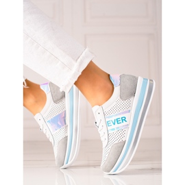 Filippo jamais chaussures de sport en cuir blanche 2