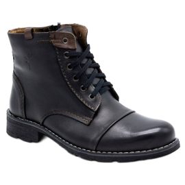 Olivier Bottes de neige homme 312 noires le noir 2 Olivier Bottes de neige homme 312 noires le noir 2
