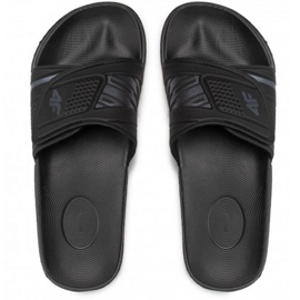 Chaussons 4F M H4Z22KLM003MANTEAU PROFOND le noir 1