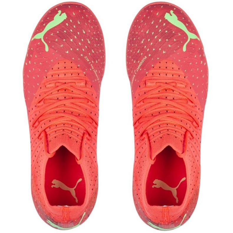Chaussures de football Puma Future 3.4 Tt Jr 107012 03 rouge 1