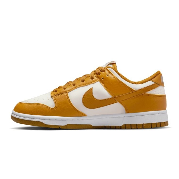 Chaussures Nike Dunk Low Next Nature W DN1431-001 blanc orange 1