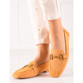 Lovit Mocassins en daim élégants brun 1