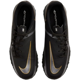 Chaussures de football Nike Phantom GT2 Academy Tf Jr DC0817 007 noir noir 1