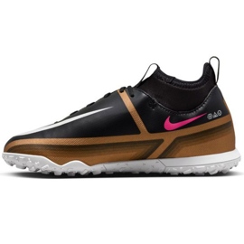 Chaussures Nike Jr. Phantom GT2 Club Qatar Dynamic Fit Tf DR6063 810 le noir le noir 1