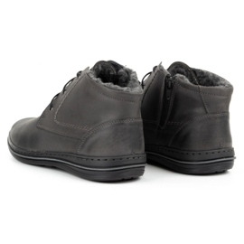 Polbut 339 bottes d'hiver pour hommes grises 4