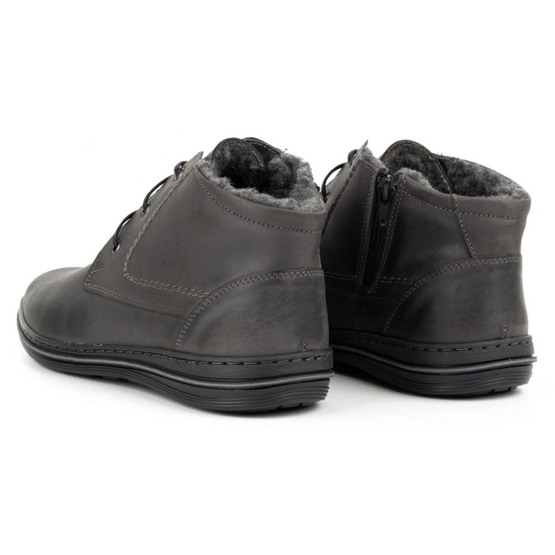 Polbut 339 bottes d'hiver pour hommes grises 4