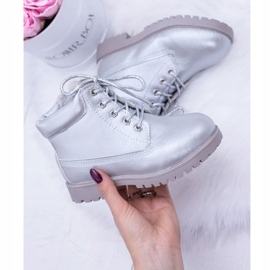 PA1 Bottes Dexter Isolées Argentées De Trappeurs Pour Enfants 4 PA1 Bottes Dexter Isolées Argentées De Trappeurs Pour Enfants 4