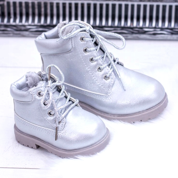 PA1 Bottes Dexter Isolées Argentées De Trappeurs Pour Enfants 2 PA1 Bottes Dexter Isolées Argentées De Trappeurs Pour Enfants 2