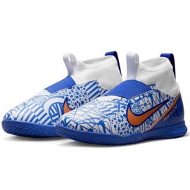 Nike Mercurial Zoom Superfly 9 Academy CR7 Ic Jr DQ5328 182 chaussures de football bleu bleu 3