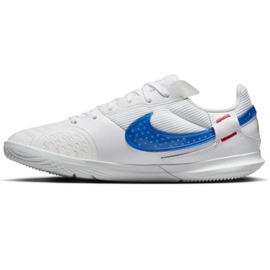 Nike Streetgato IC Jr DH7723 146 chaussures de football blanche blanche 1