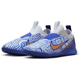 Nike Zoom Mercurial Vapor 15 Academy CR7 Ic Jr DV8189 182 chaussures de football bleu bleu 3