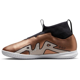 Chaussures de football Nike Zoom Mercurial Vapor 15 Academy Qatar Ic Jr DR6050 810 brun blanche 1