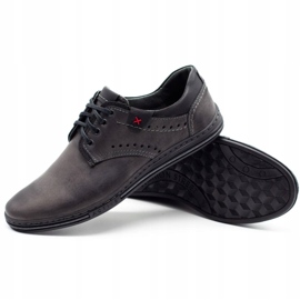 Polbut Chaussures décontractées grises pour hommes 402 3