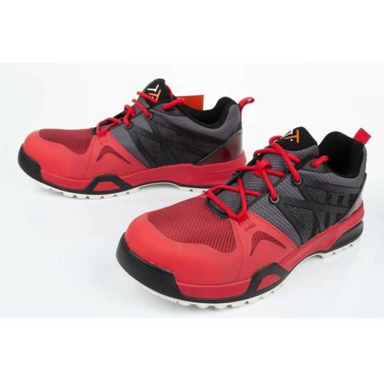 Chaussures de sécurité au travail Regatta Tt Mortify Trainer Trk129 Rouge noir gris 4