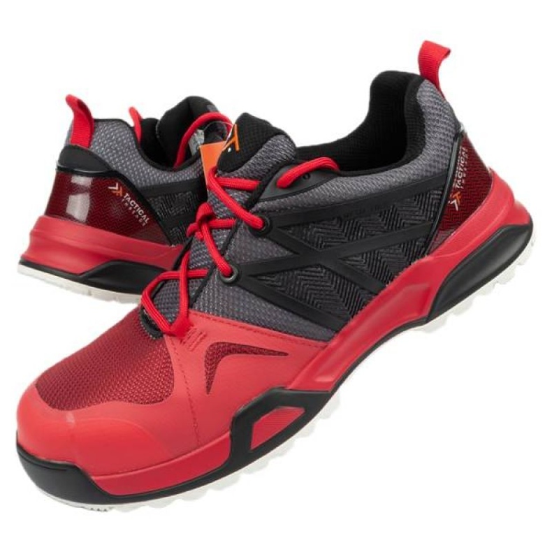 Chaussures de sécurité au travail Regatta Tt Mortify Trainer Trk129 Rouge le noir gris 5