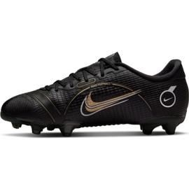 Chaussures de football Nike Mercurial Vapor 14 Academy FG/MG Jr DJ2856 007 noir noir 1
