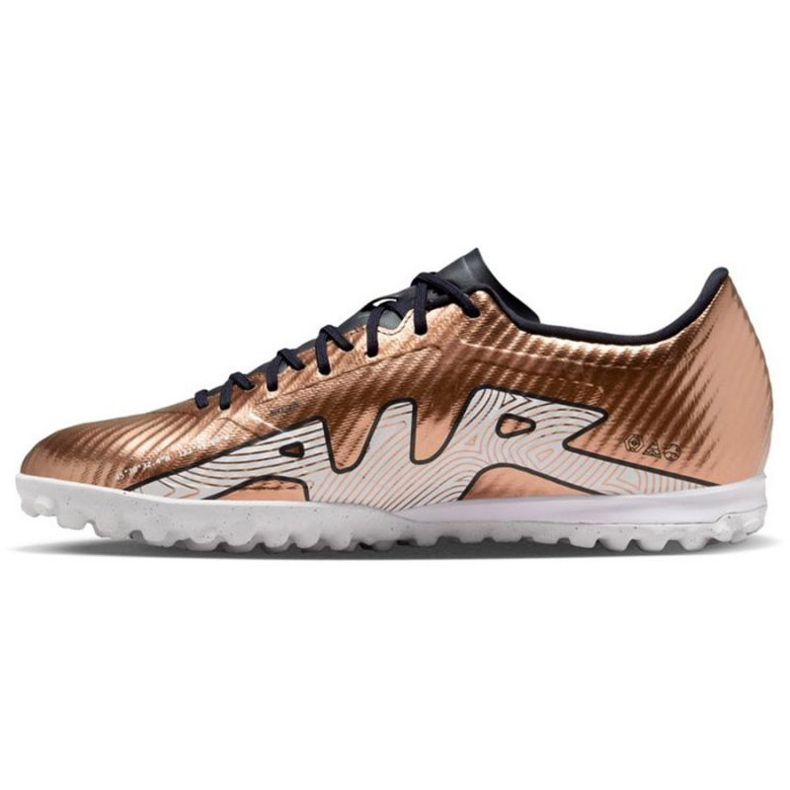 Nike Zoom Mercurial Vapor 15 Academy Qatar Tf M DR5949 810 chaussures de football or-bronze doré 1