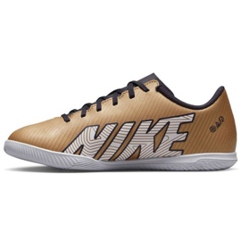 Nike Mercurial Vapor 15 Club Qatar Ic Jr DR6051 810 chaussures de football brun doré doré 1